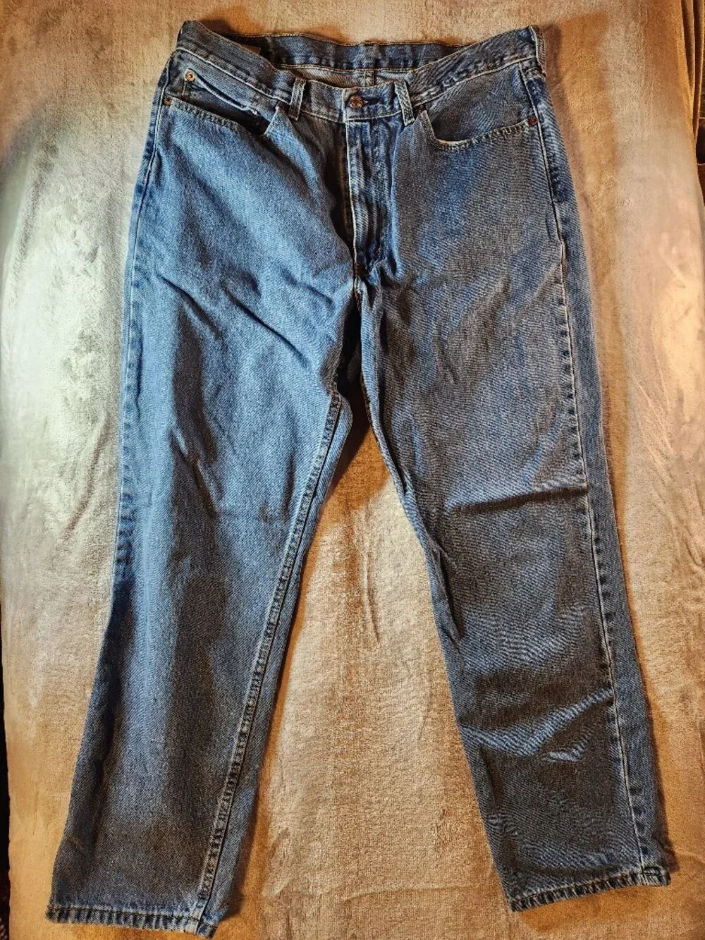 Levis 505 Regular Fit Jeans, Size 36 x 32 - Blue